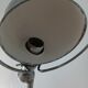 Jieldé lamp with 2 articulated metal arms, industrial style.
