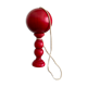 Bilboquet in red wood