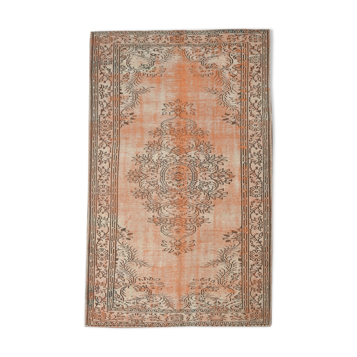 5x8 classic turkish vintage rug, 5x8 vintage rug, 263x163cm