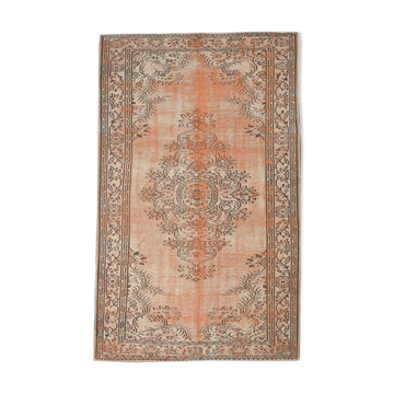 5x8 classic turkish vintage rug, 5x8 vintage rug, 263x163cm