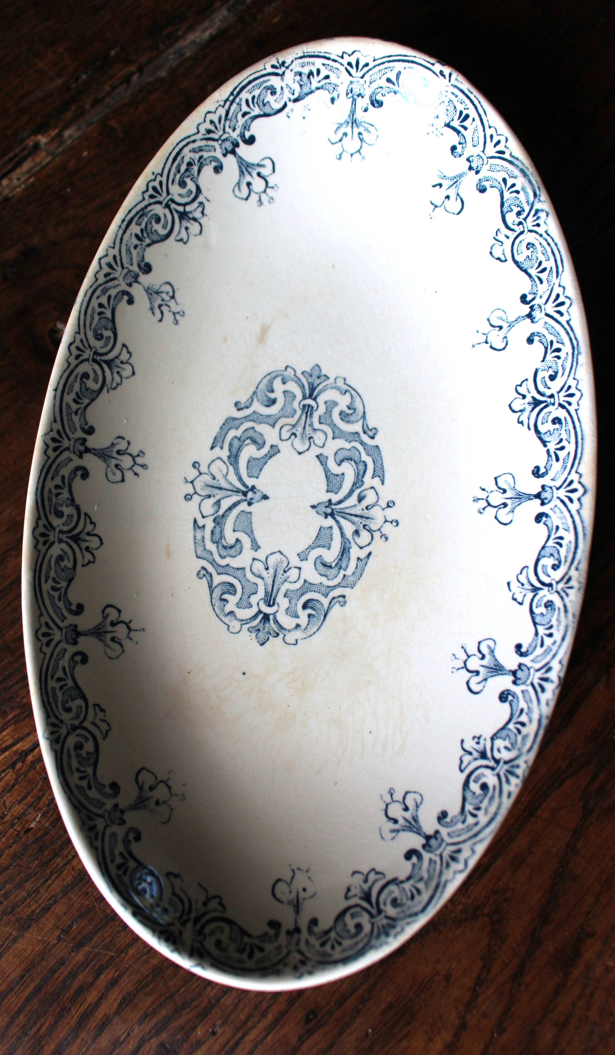 Ravier in blue iron earth Cyrano