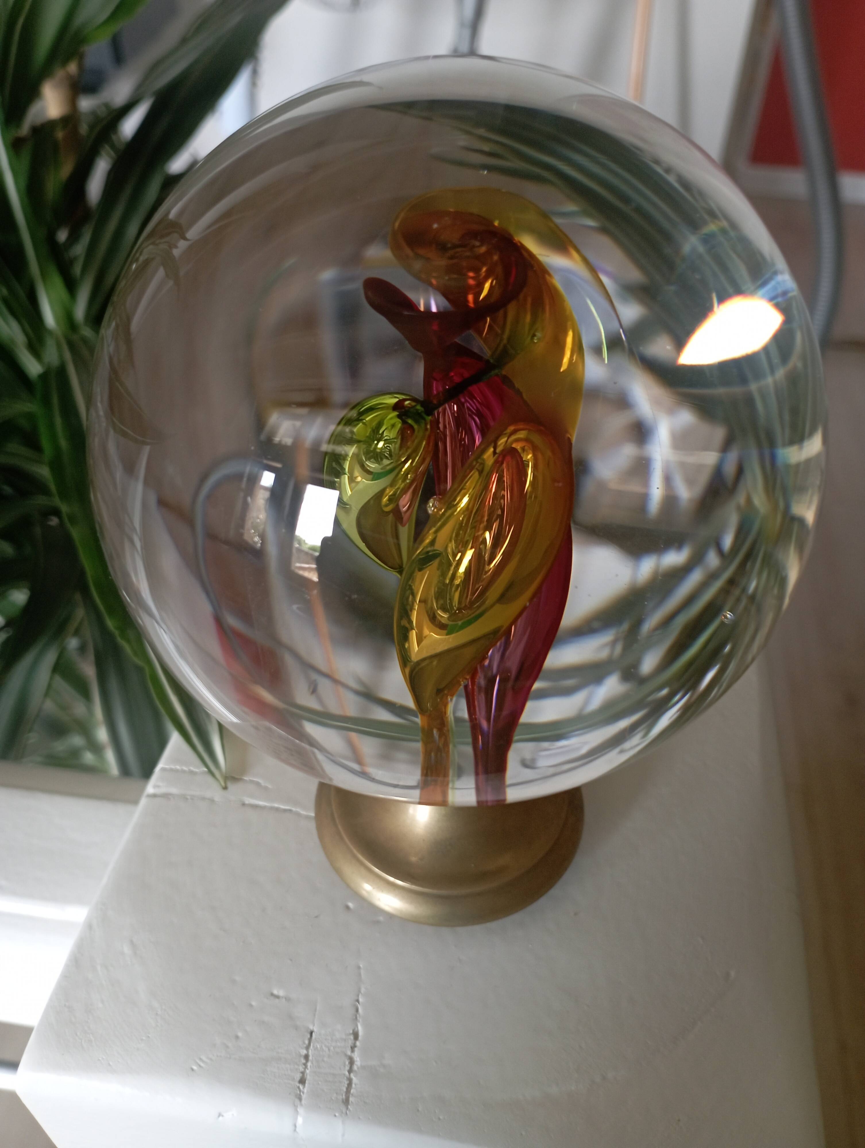 Glass Staircase Handrail Ball