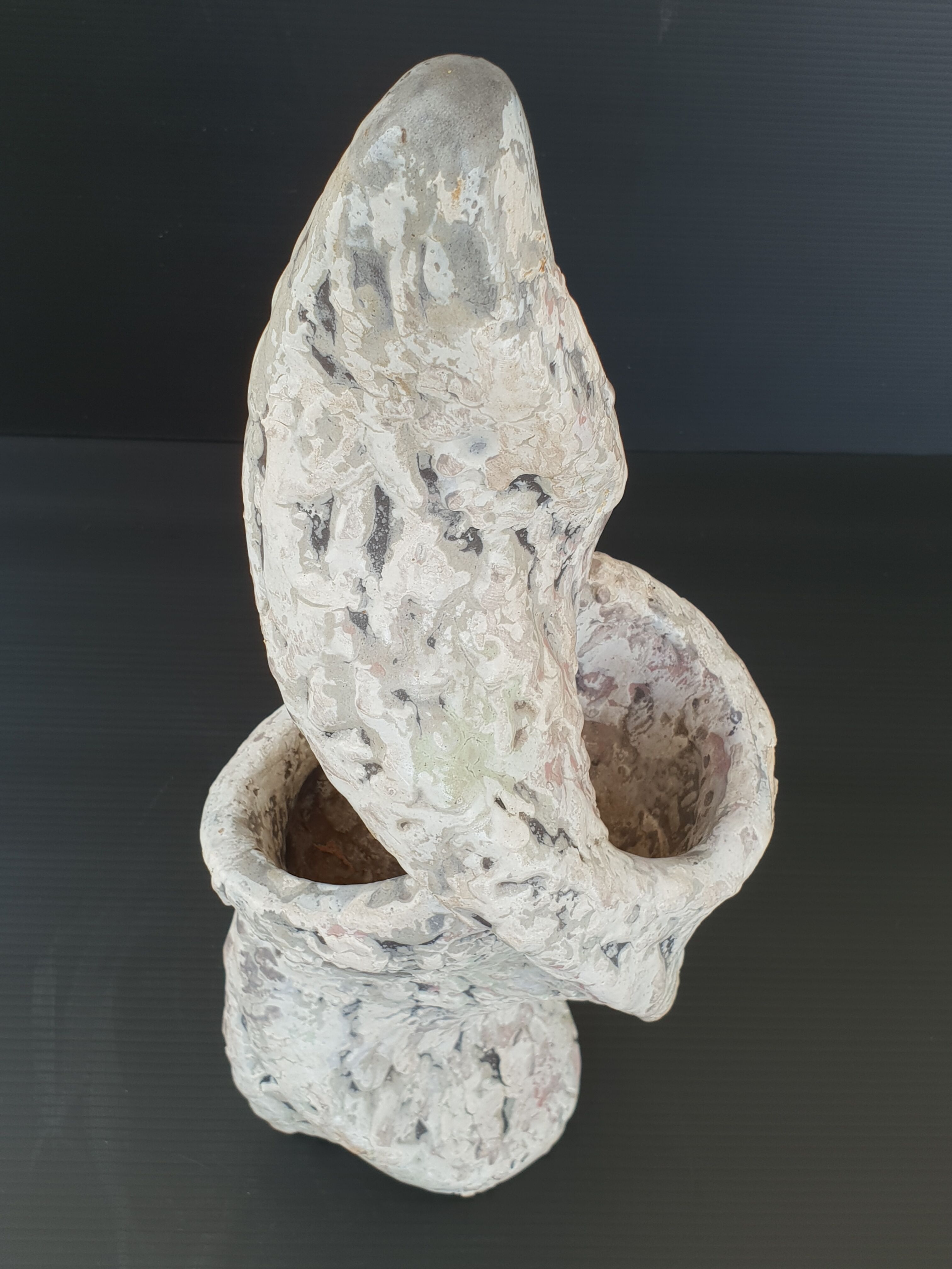 Vase of Louis Giraud in Vallauris 1960