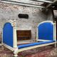 Pair of lacquered wooden beds Louis XVI XIXth