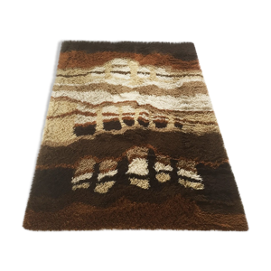 Tapis Abstract par Desso vintage des années 1970 150x220cm