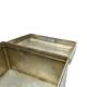 Sugar bowl, historicism, silver-plated brass, Austria, 19th century