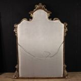 Great lacquered and gilded Louis XV style mirror from the 20th century