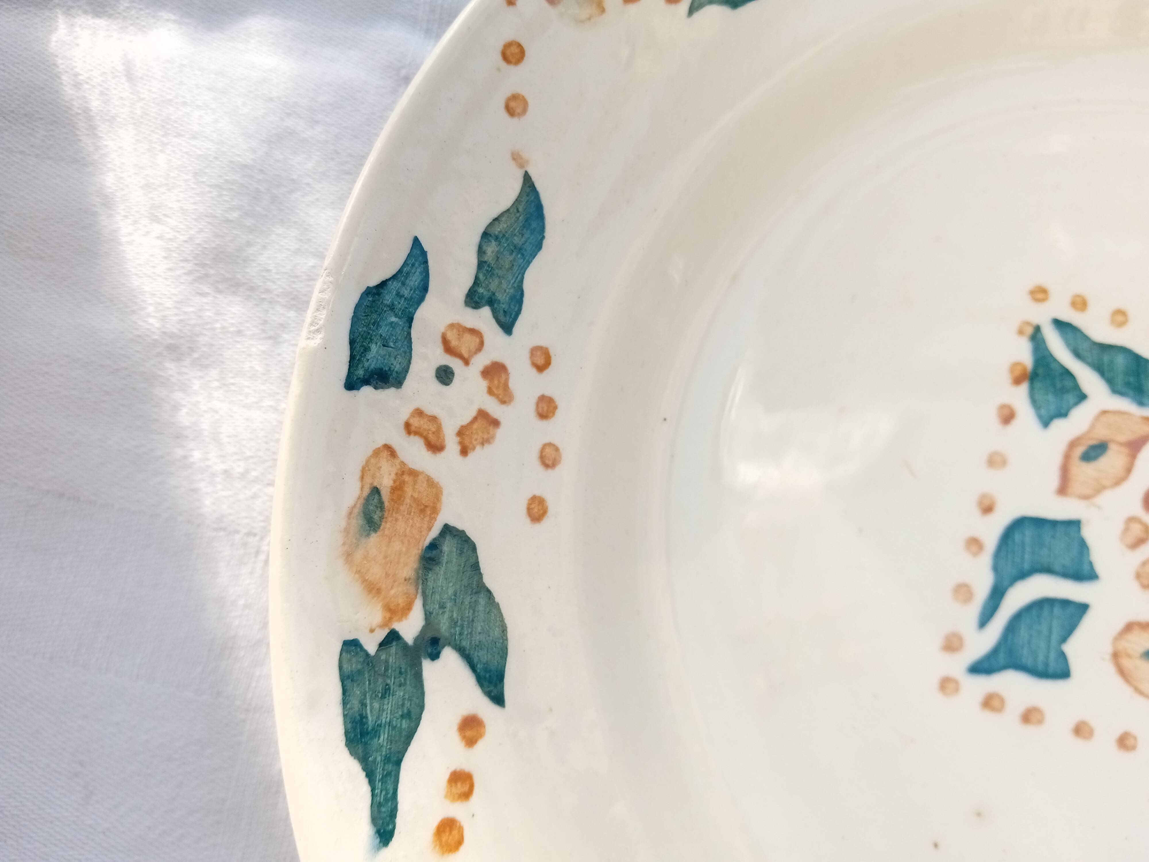 5 Terre de Fer flat plates