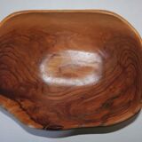 Old olive salad dish signed "Tony Bain Vallauris"
