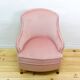Mid-Century Fabric and Wood Armchair, 1950s