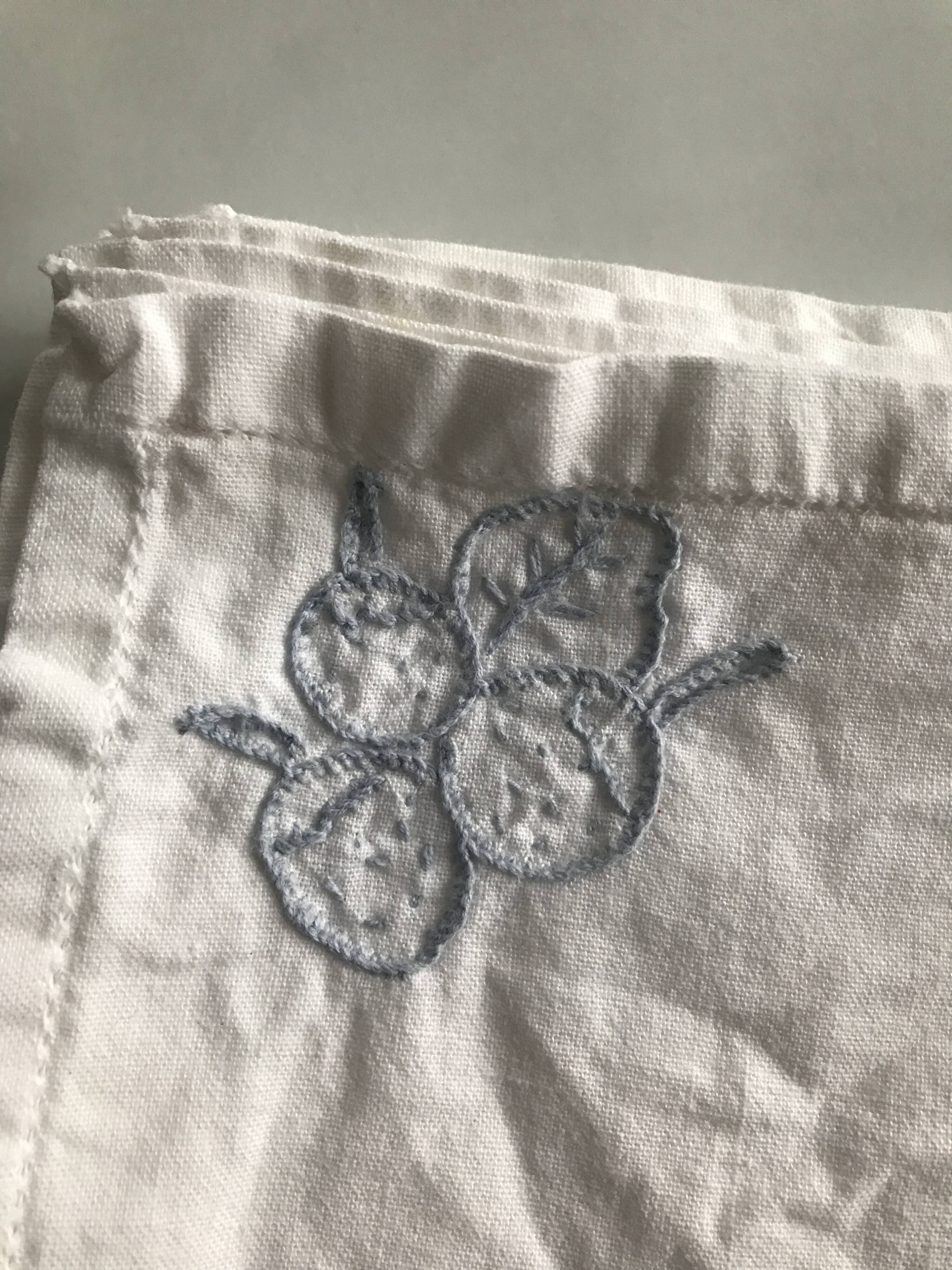 Embroidered towels