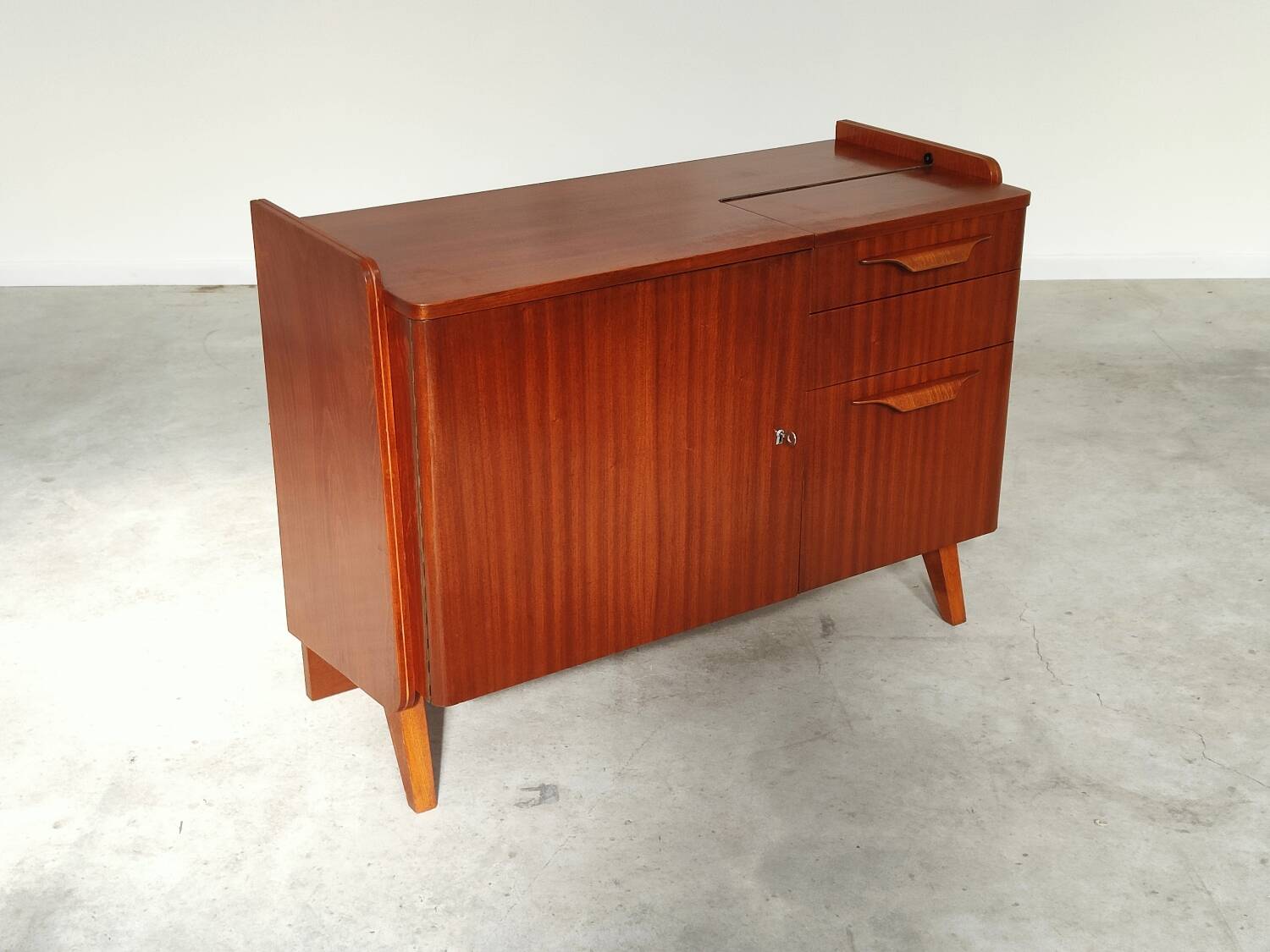 Low sideboard by Frantisek Jirak for Tatra Nabytok 1959