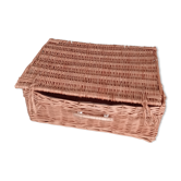 Rattan suitcase