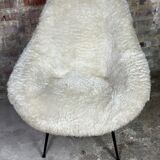Vintage cocktail armchair 1950