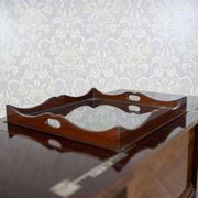 English Mahogany Side Table with Hidden Tray, 1880