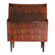 Scandinavian mahogany secretary, Norway, 1960.