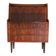 Scandinavian mahogany secretary, Norway, 1960.
