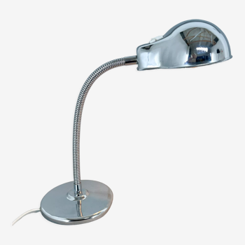 Lampe de table réglable chromée des années 1960, Italie