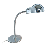 1960's Chrome Adjustable Table Lamp, Italy