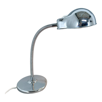 Lampe de table réglable chromée des années 1960, Italie