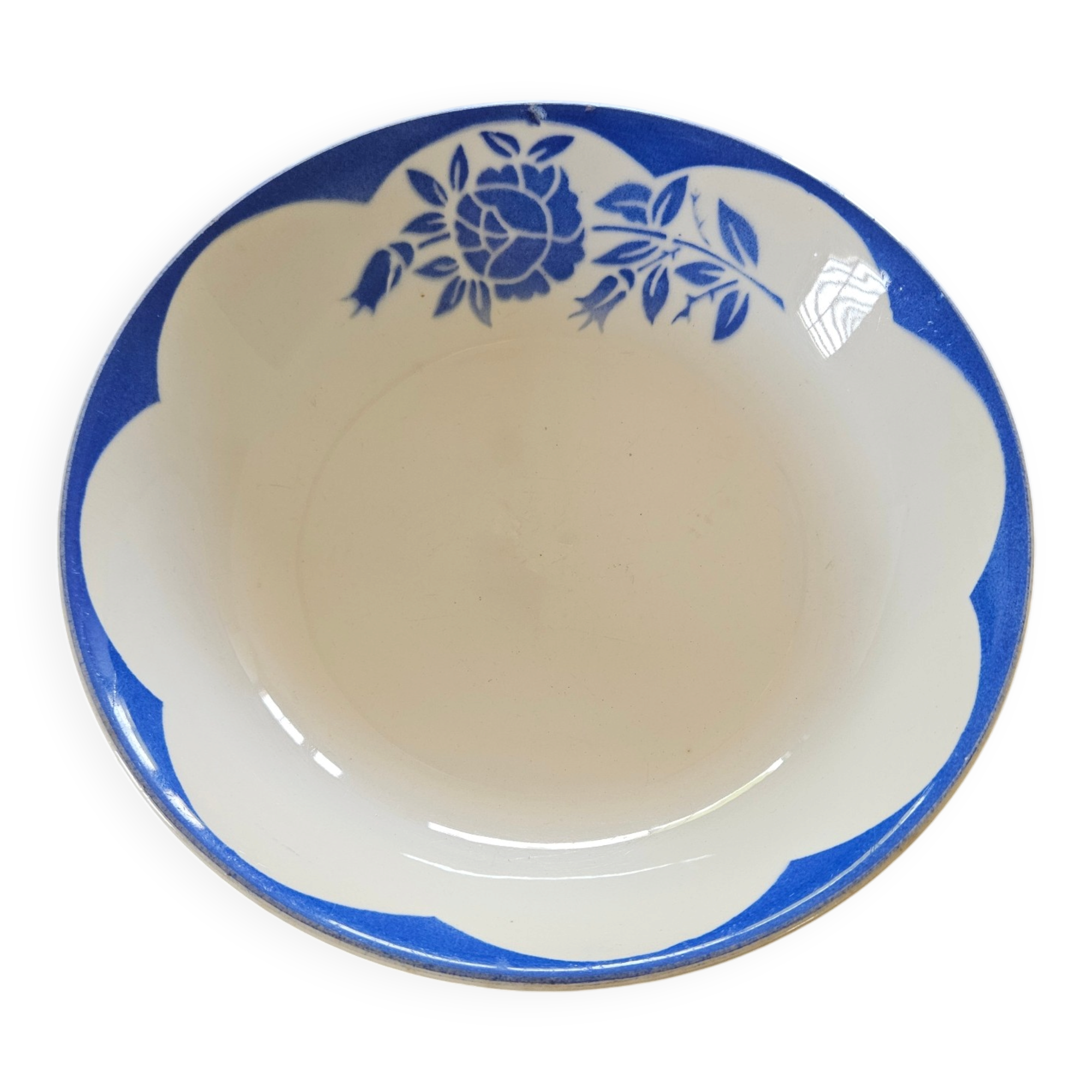 Deep plate Digoin Sarreguemines model Corsica