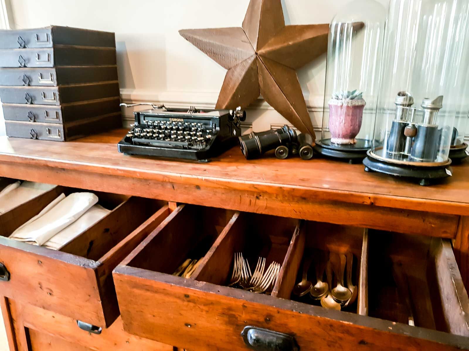 Former haberdashery counter