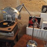 Italian chrome-plated swing lamp