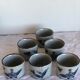 Enamelled tea set