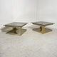 Paire de tables Pierre Vandel 1970