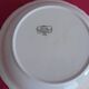 Empty serving dish Obernai Faïence Sarreguemines diameter 31.5 cm High. 6 cm