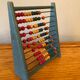 Old wooden boulier