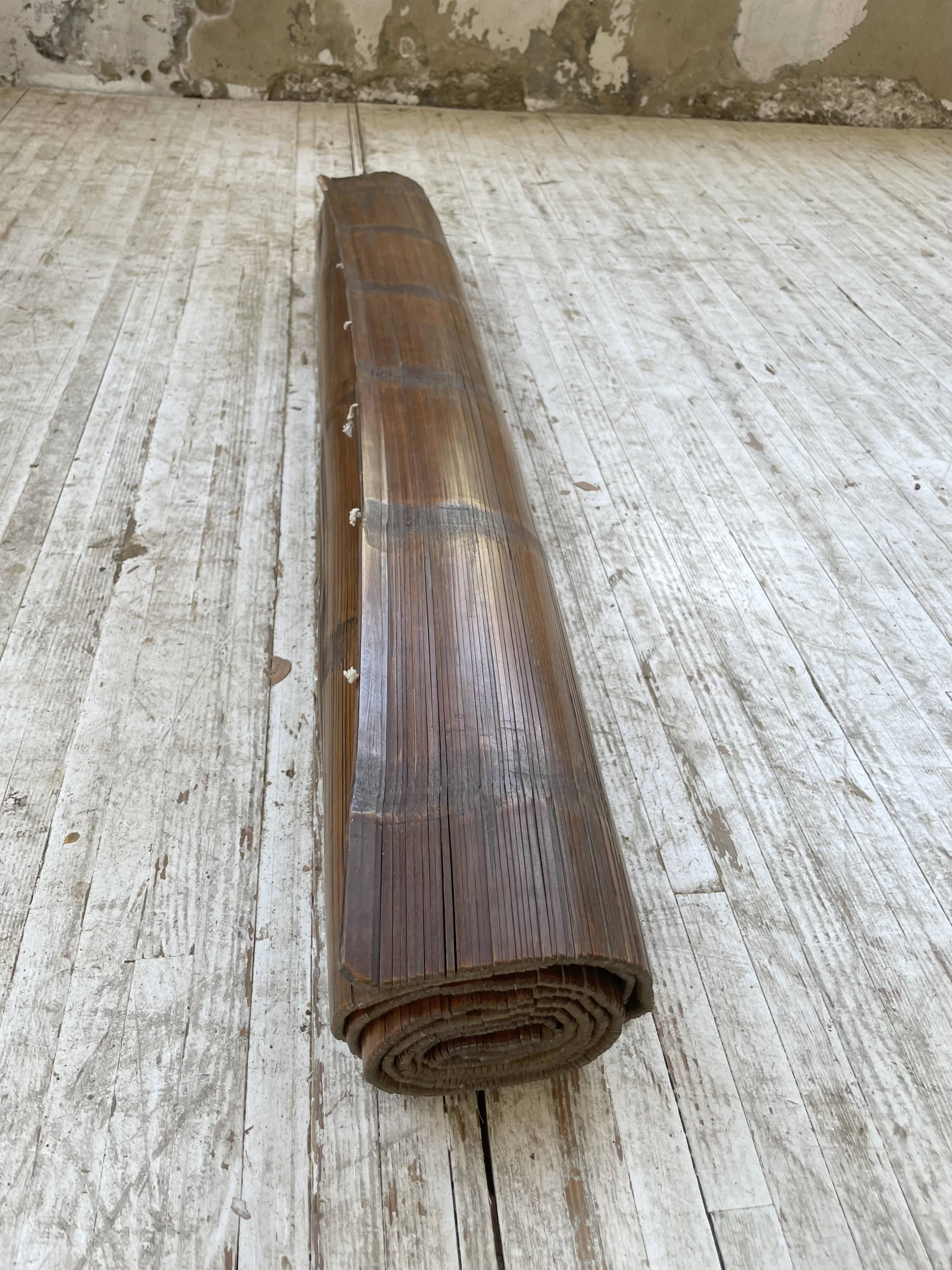 Tapis en bois tribu Akha Birmanie