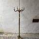 Lampe de parquet bronze doré