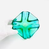 Rare Murano Vide-poche Ouraline Sommerso - Design by Flavio Poli - 1960