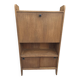 Bureau secrétaire scandinave en chêne des années 60