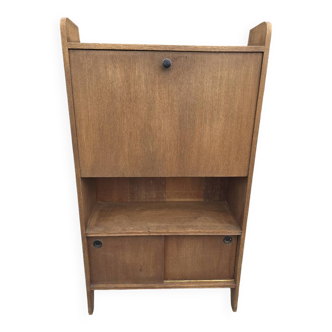 Scandinavian oak secretary desk from the 1960s.