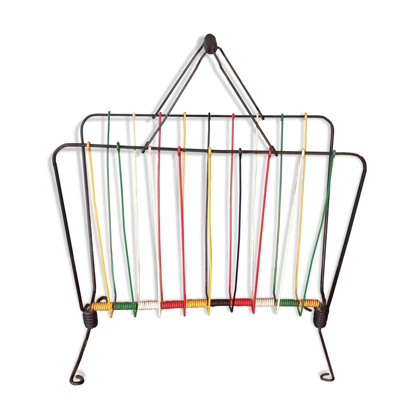 Vintage magazine holder