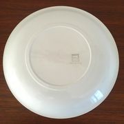 2 Vintage dishes in Salins earthenware service clear 50s