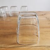 Service of 5 stackable glasses