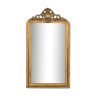 Miroir Louis Philippe antique du 19ème siècle avec écusson