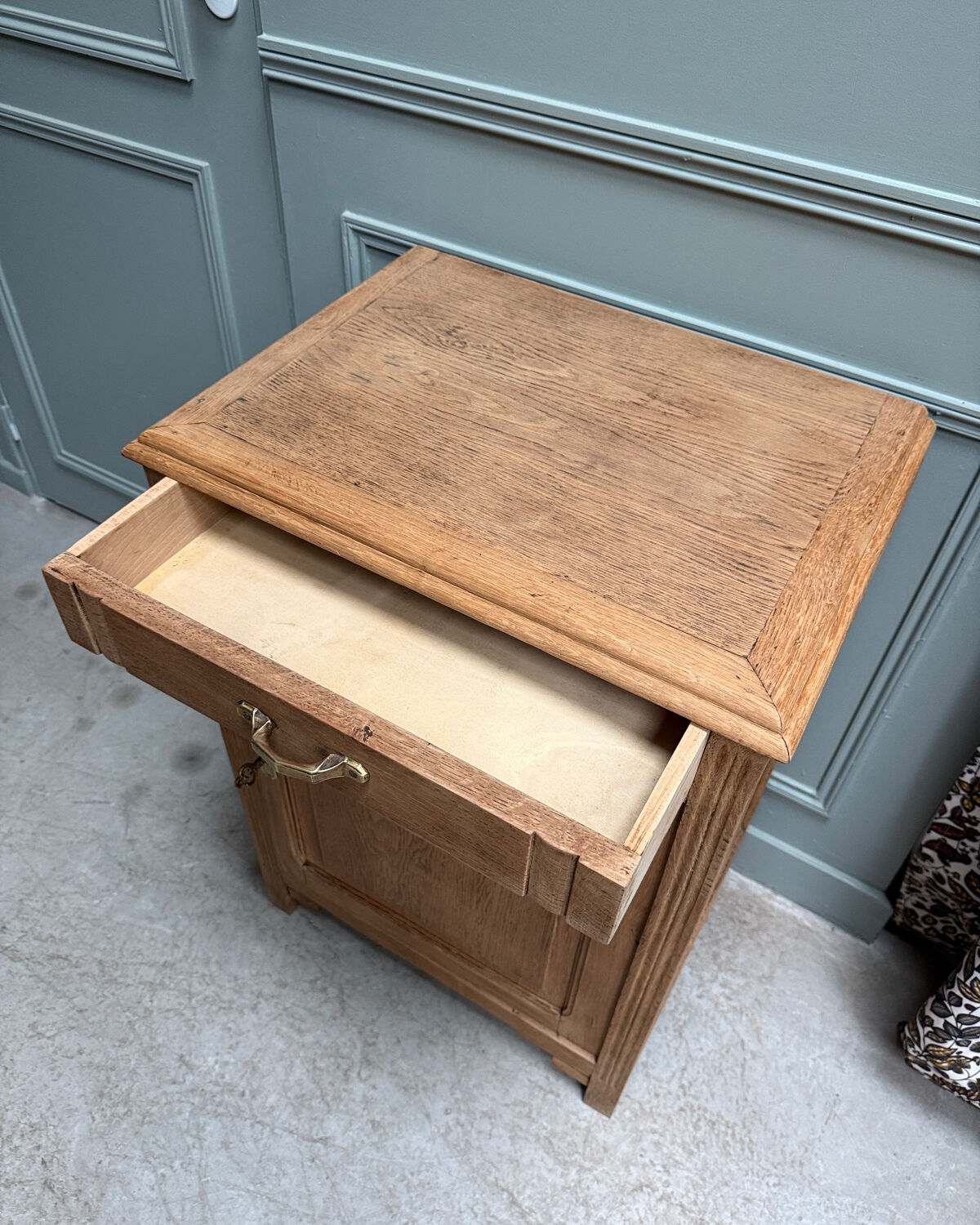 Art Deco oak confiturier (renovated)