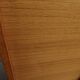 Vintage 1960s storage cabinet with curtains