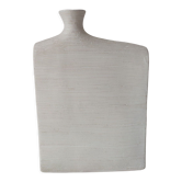 Vase grès blanc