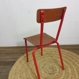 Chaise d'école enfant