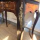 Louis XV style desk inlaid with floral decoration – One drawer
