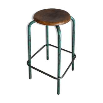 Tabouret scolaire haut 1960