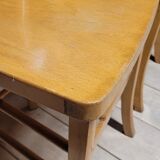 Paire chaises de bistrot ancienne, 1950s