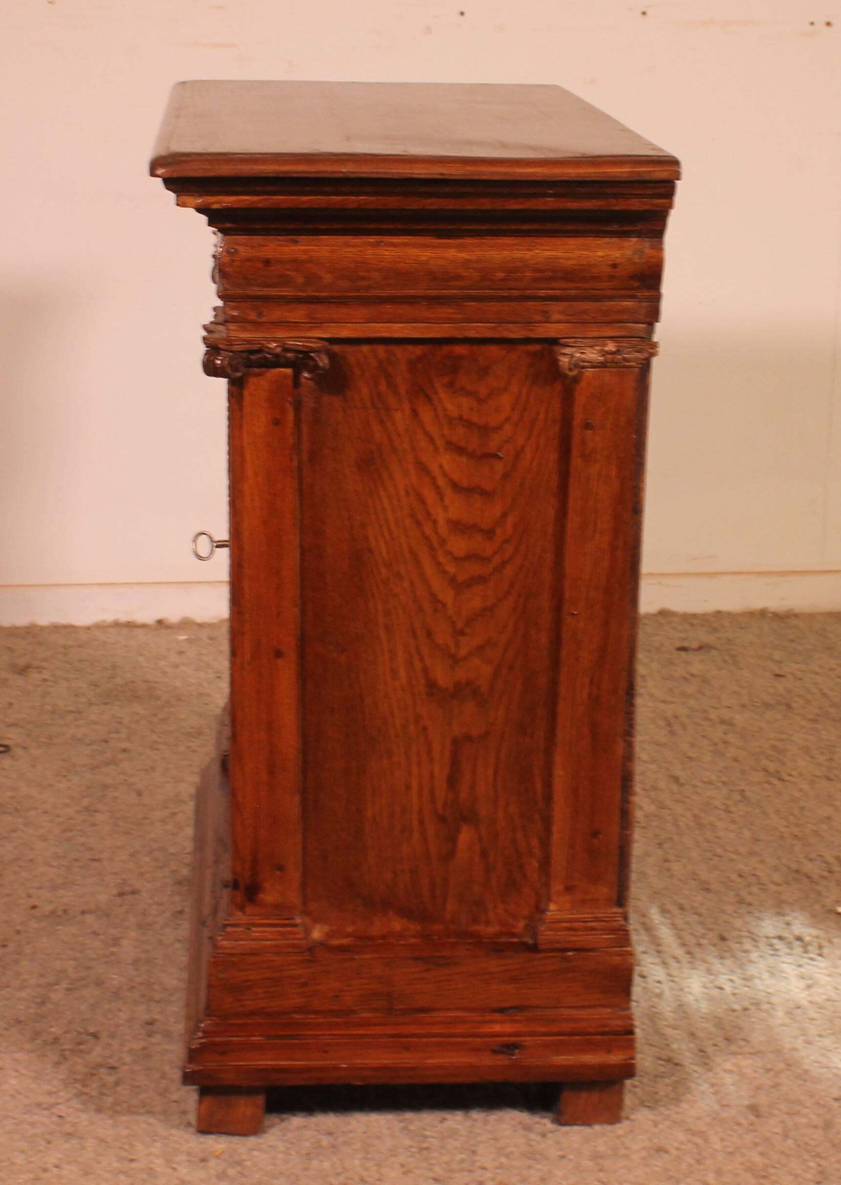 Renaissance oak tabernacle