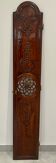 Porte d'horloge bois sculpté et ajouré