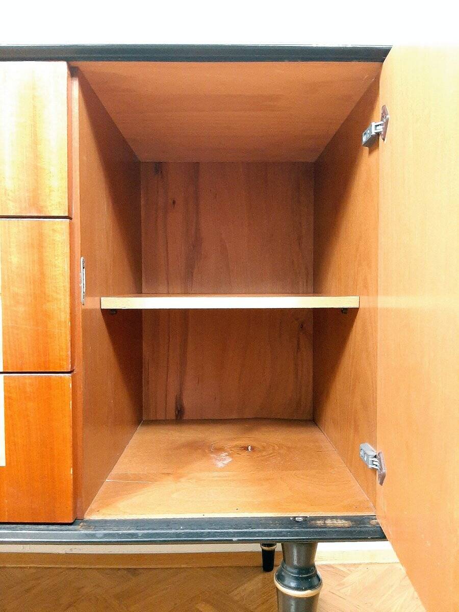 Mid-century wooden buffet by Stjepan Sekulic, 1970s